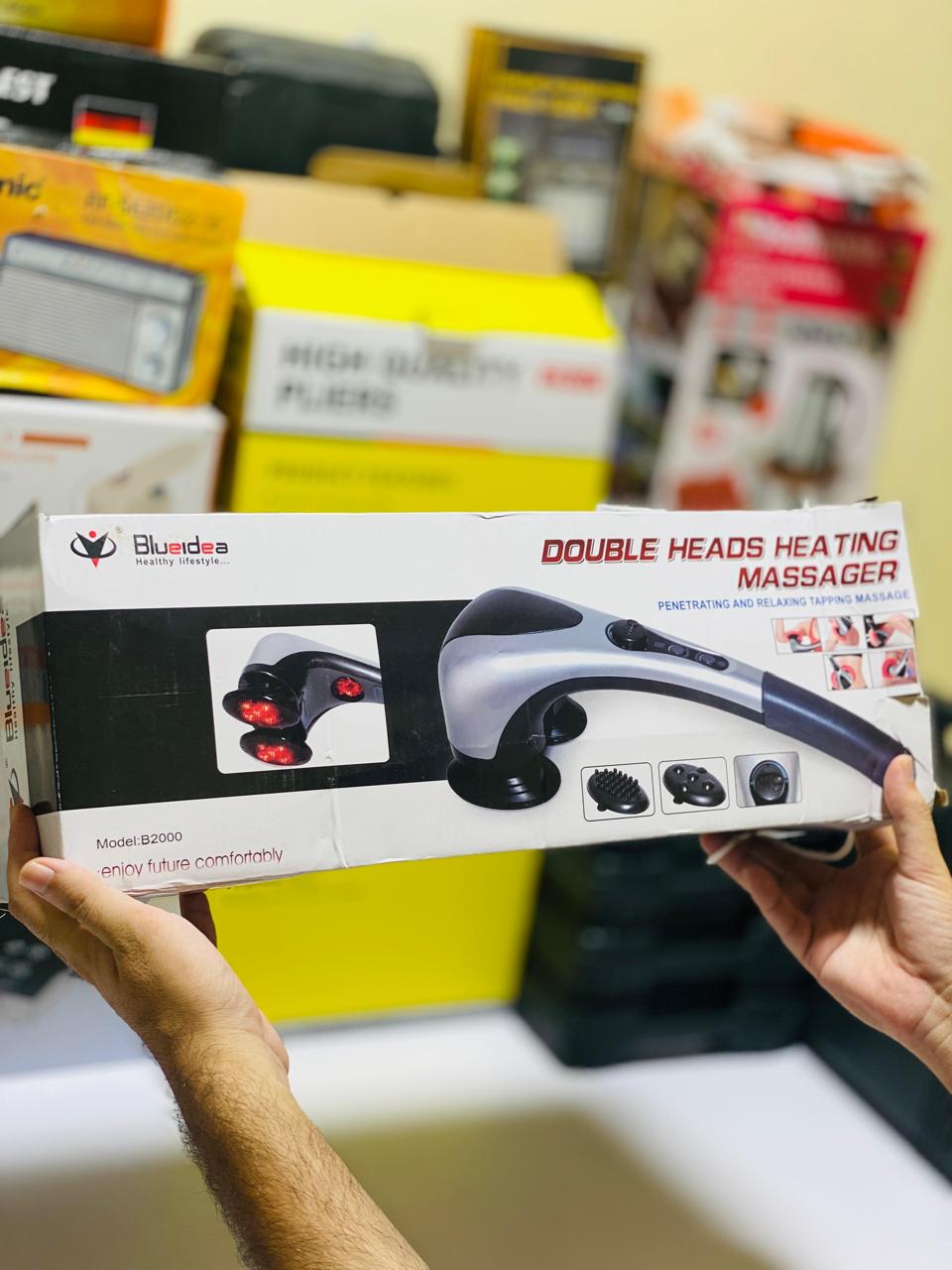 Full Body Handheld Double Head Massager