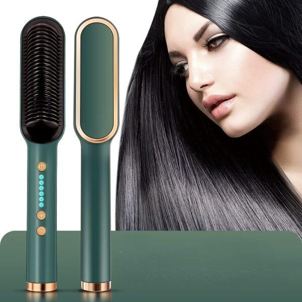 HQT-909B 2-in-1 Electric Hair Brush
