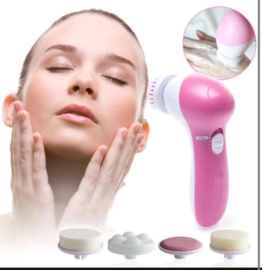5-in-1 Electric Facial Beauty Cleanser