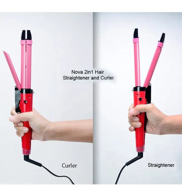 2-in-1 Nova Hair Straightener