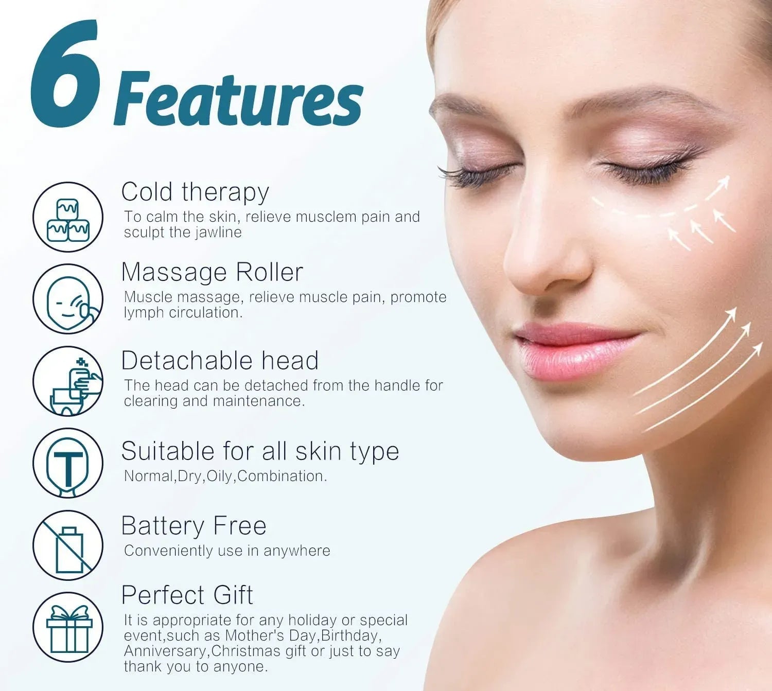 Face And Eye Ice Roller