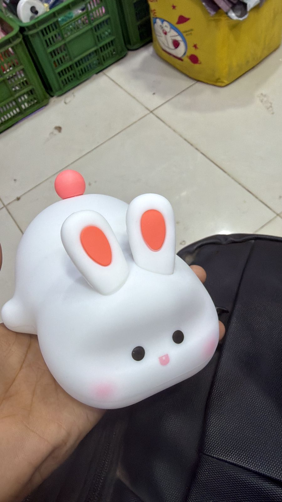 Cute Rabbit Silicone Lamp Soft