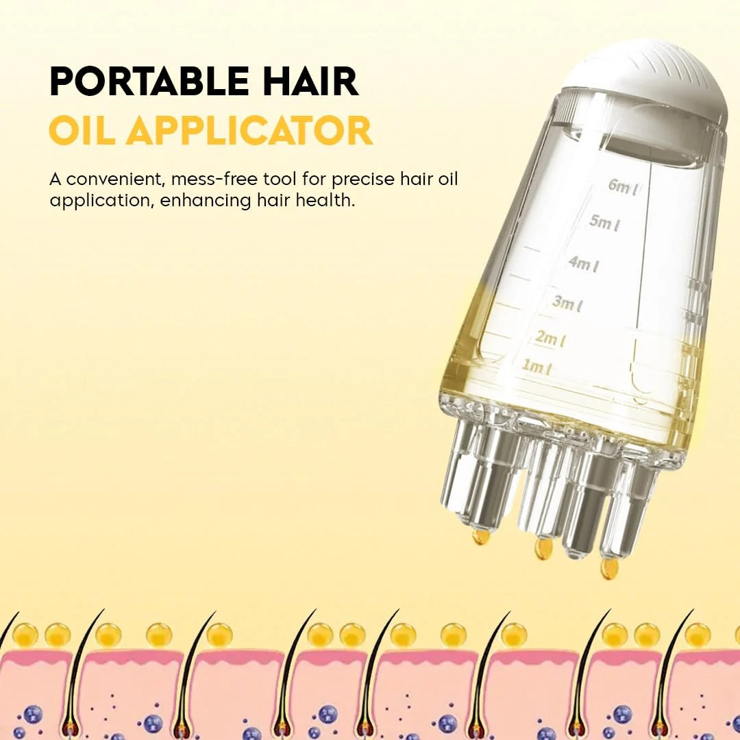 Easy Hair Oil Applicator Comb