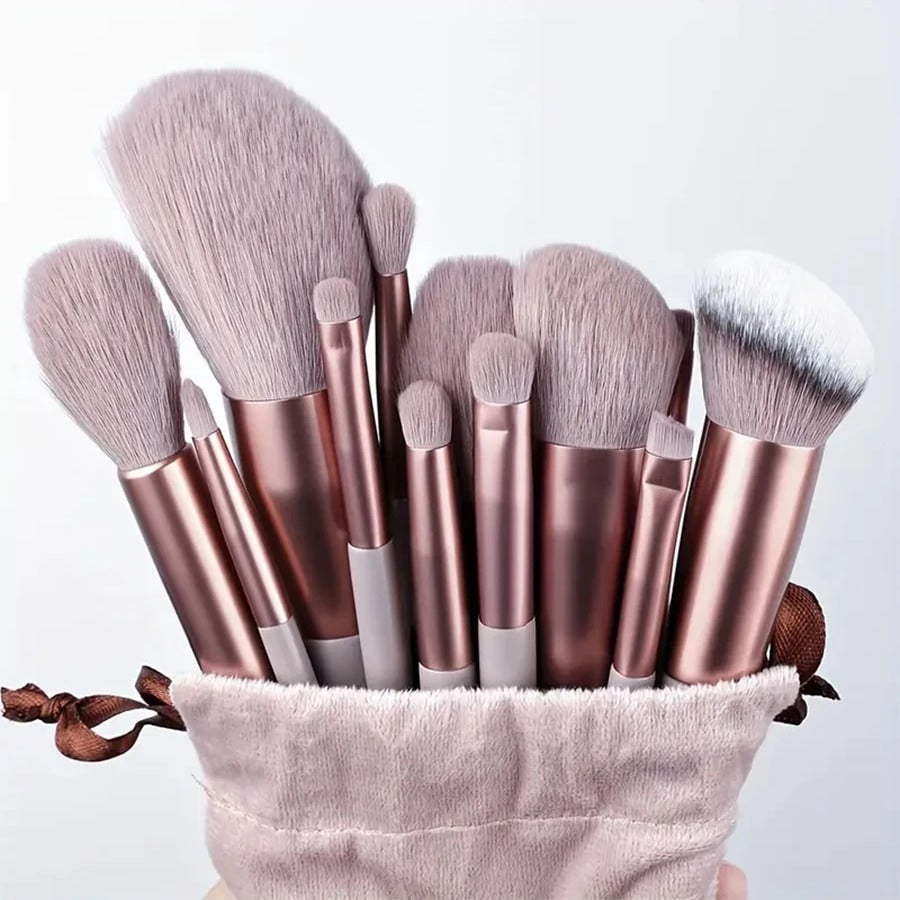 13 Piece Makeup Brush Set