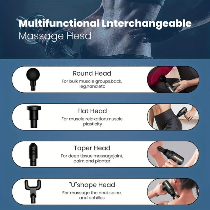 5-in-1 Electric Massage Gun