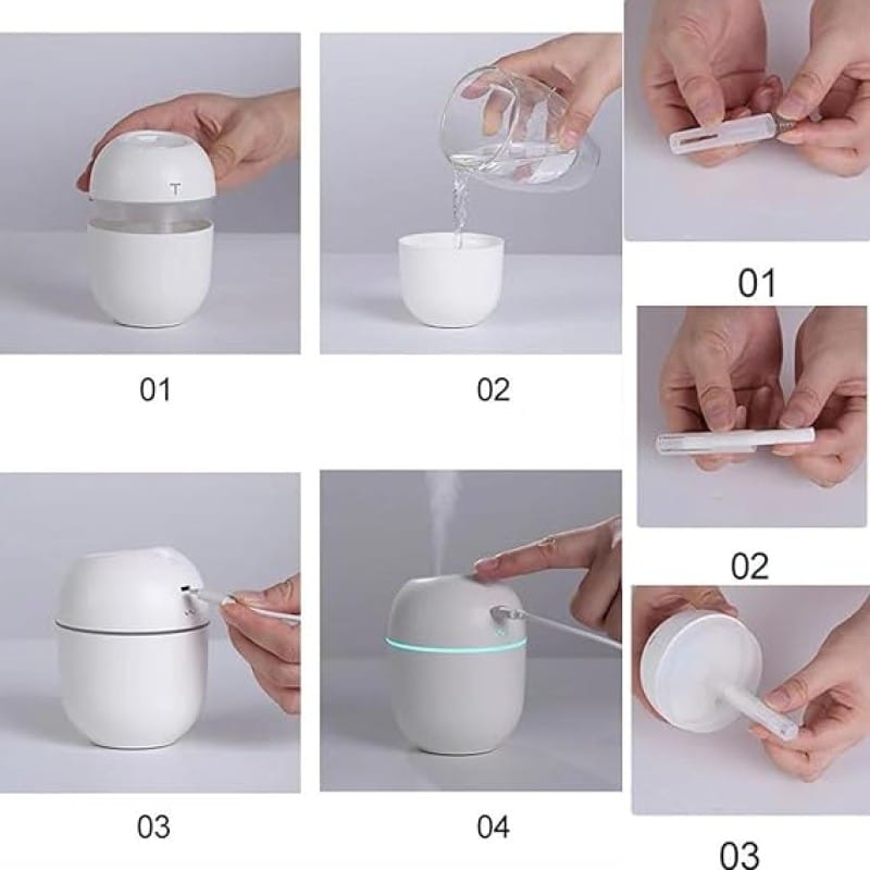 3-in-1 Aroma Diffuser Humidifier Device