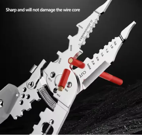 Wire Stripper - Unscrew, Winding, Trimming, Clamp Functions