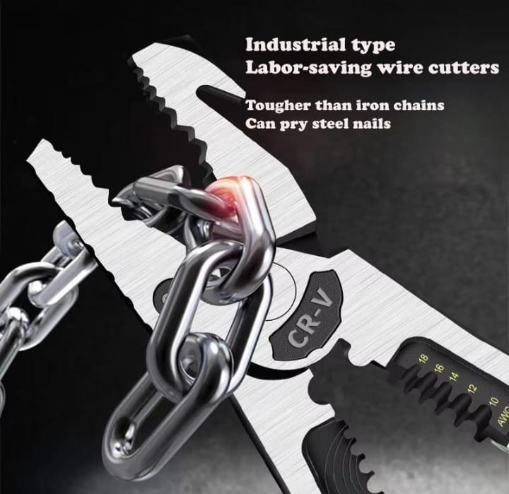 Industrial CR-V Pliers Cutting Iron Chain