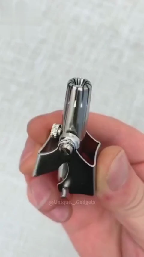 Stainless Steel Manual Nose Hair Trimmer