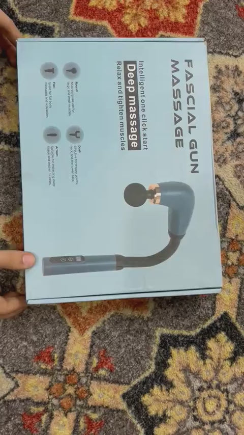 Long Handle Fascial Gun Massager