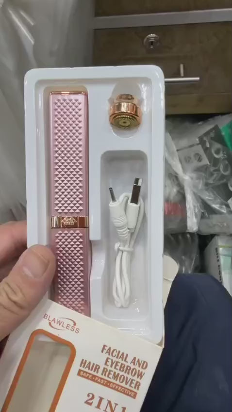 2 In 1 Blawless Facial & Eyebrow Hair Remover