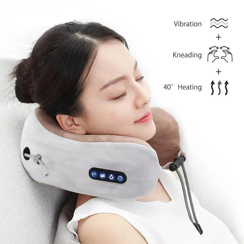 U Shaped Pillow Neck Massager