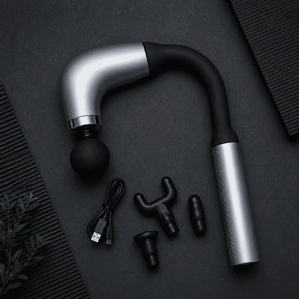 Long Handle Fascial Gun Massager