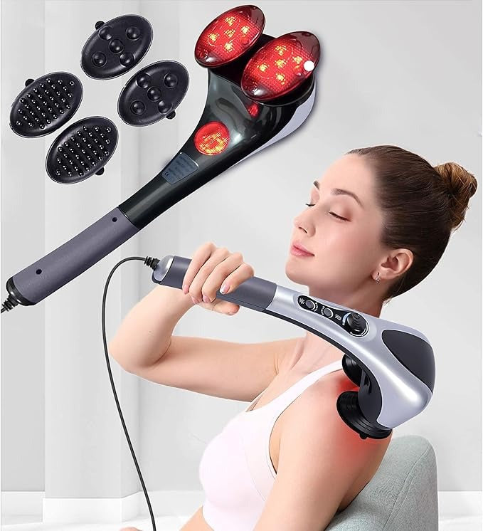 Full Body Handheld Double Head Massager
