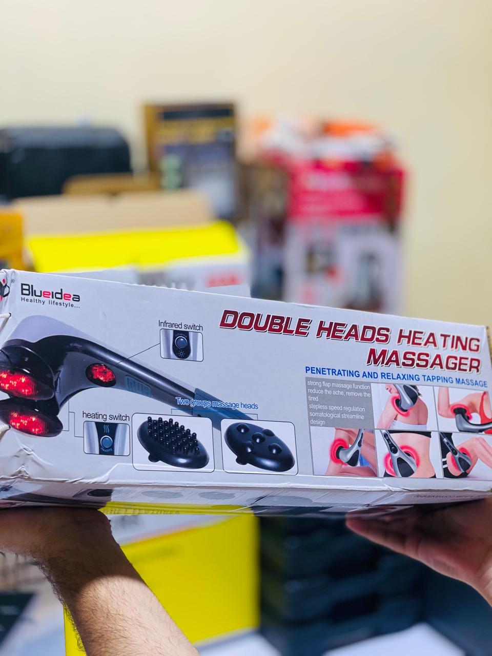 Full Body Handheld Double Head Massager