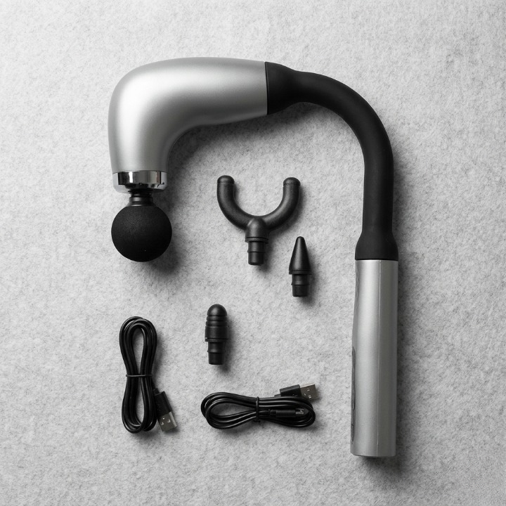 Long Handle Fascial Gun Massager