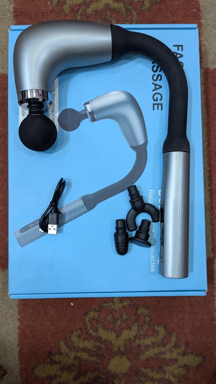 Long Handle Fascial Gun Massager